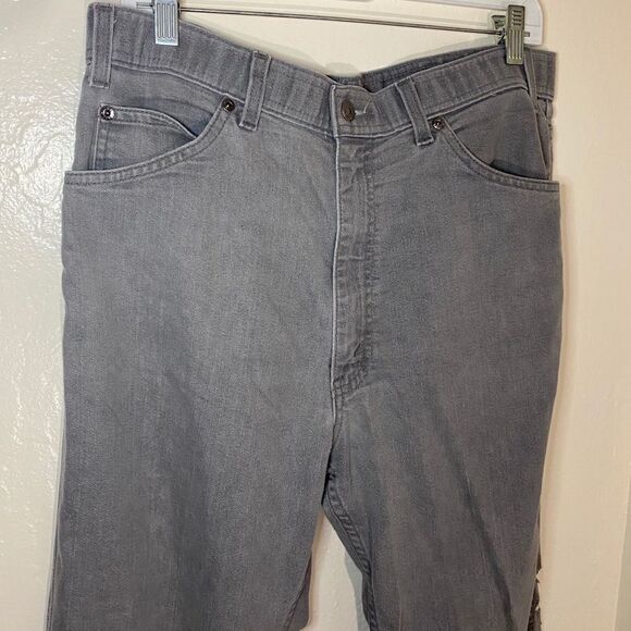 Levi’s Men’s Gray Jeans Sz W 36 L 32 - Picture 2 of 7
